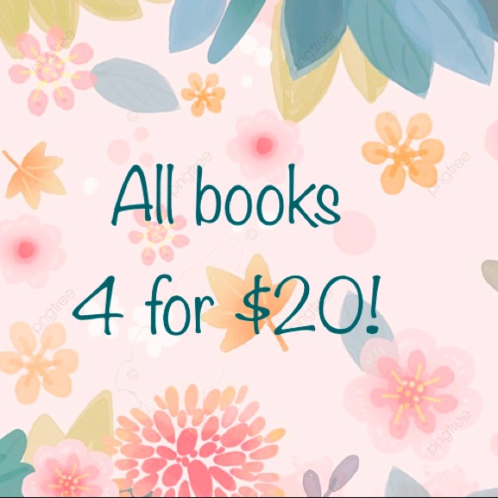 All books 4/$20